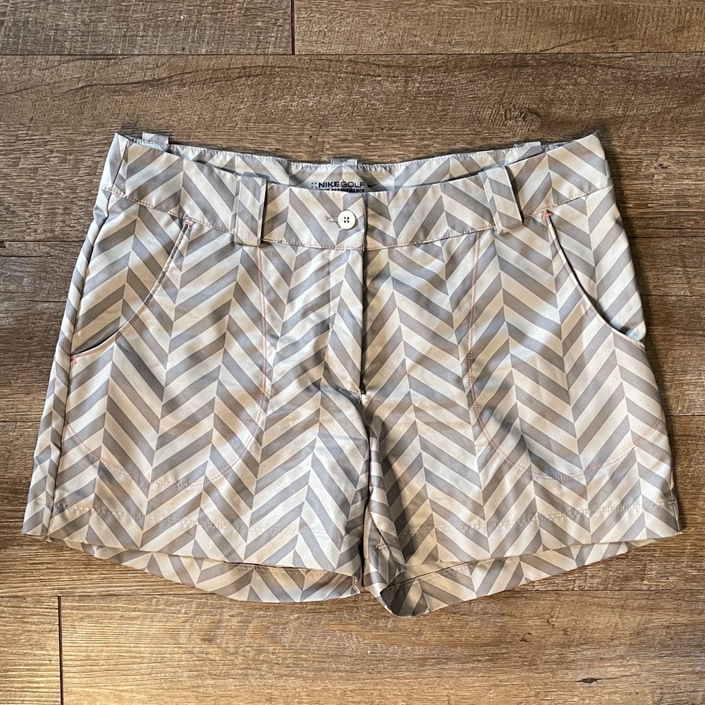 Nike Golf Tour Performance Dri Fit Chevron Print  Shorts